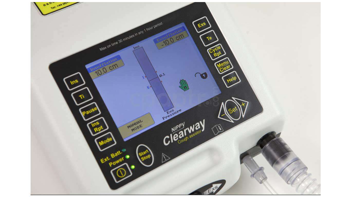 Breas Nippy ClearWay Öksürtme ( Kaf Asiste Kontrol ) Cihazı