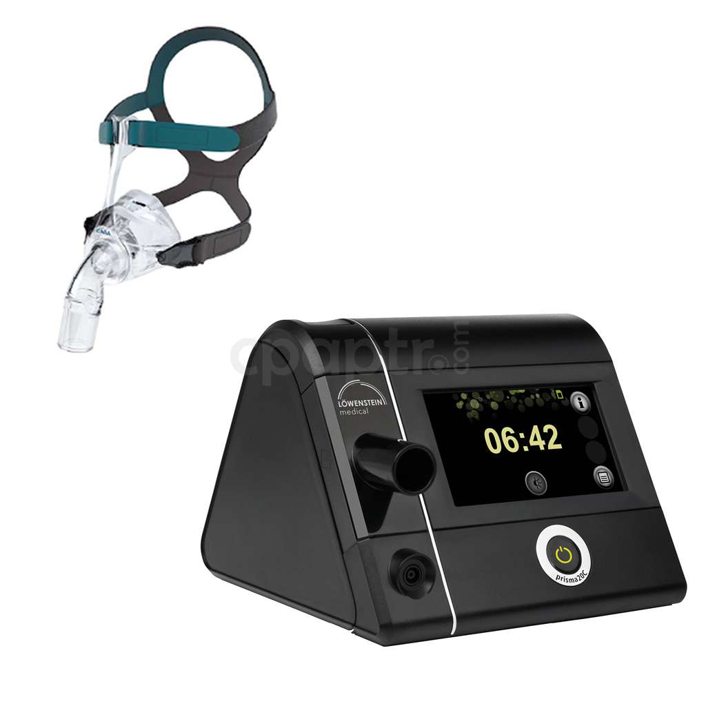 Löwenstein Prisma20C Premium CPAP Cihazı + Cara Nazal Maske