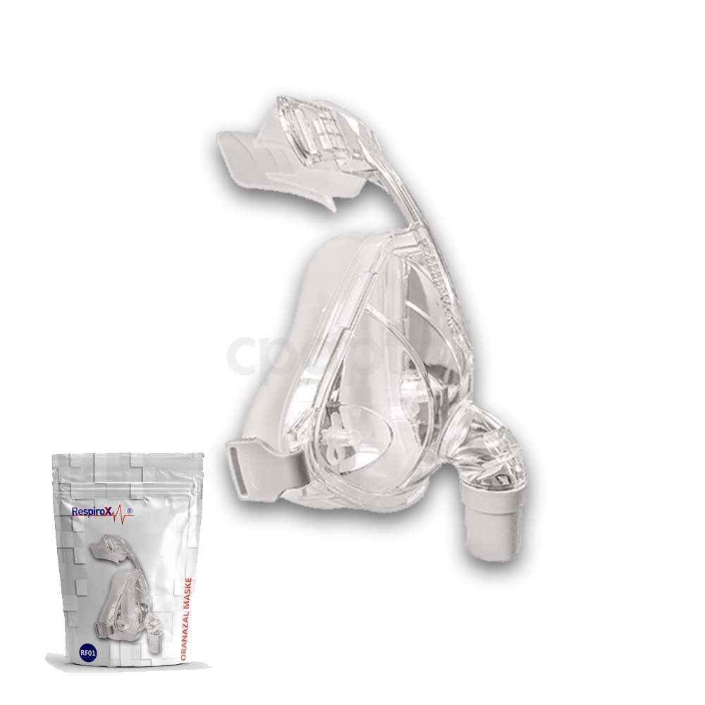 Respirox RF01 Ağız Burun / Oranazal Tam Yüz Bpap Cpap Maskesi