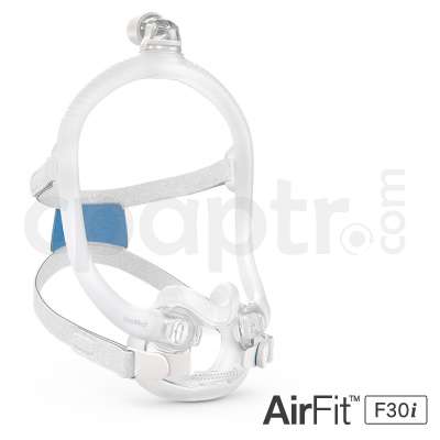 ResMed AirSense 10 Otomatik (Auto) CPAP Uyku Apnesi Tedavi Cihazı + Nemlendirici Ünitesi + ResMed AirFit F30İ Maske