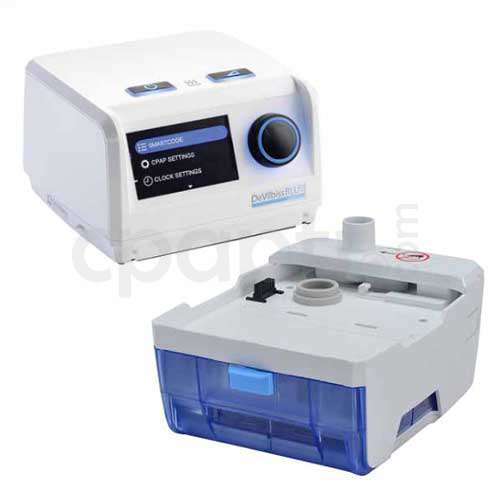 DeVilbiss DV64 Blue Auto CPAP Cihazı + ResMed AirFit N30i Burun (Nazal) Maske