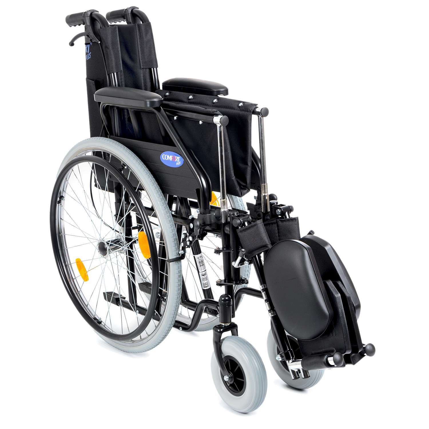Standart Manuel Tekerlekli Sandalye  50cm (Özellikli,Baldır Destekli)
