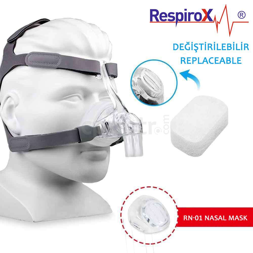 Respirox RN01 Model  (Nazal) Burun  Maskesi Large