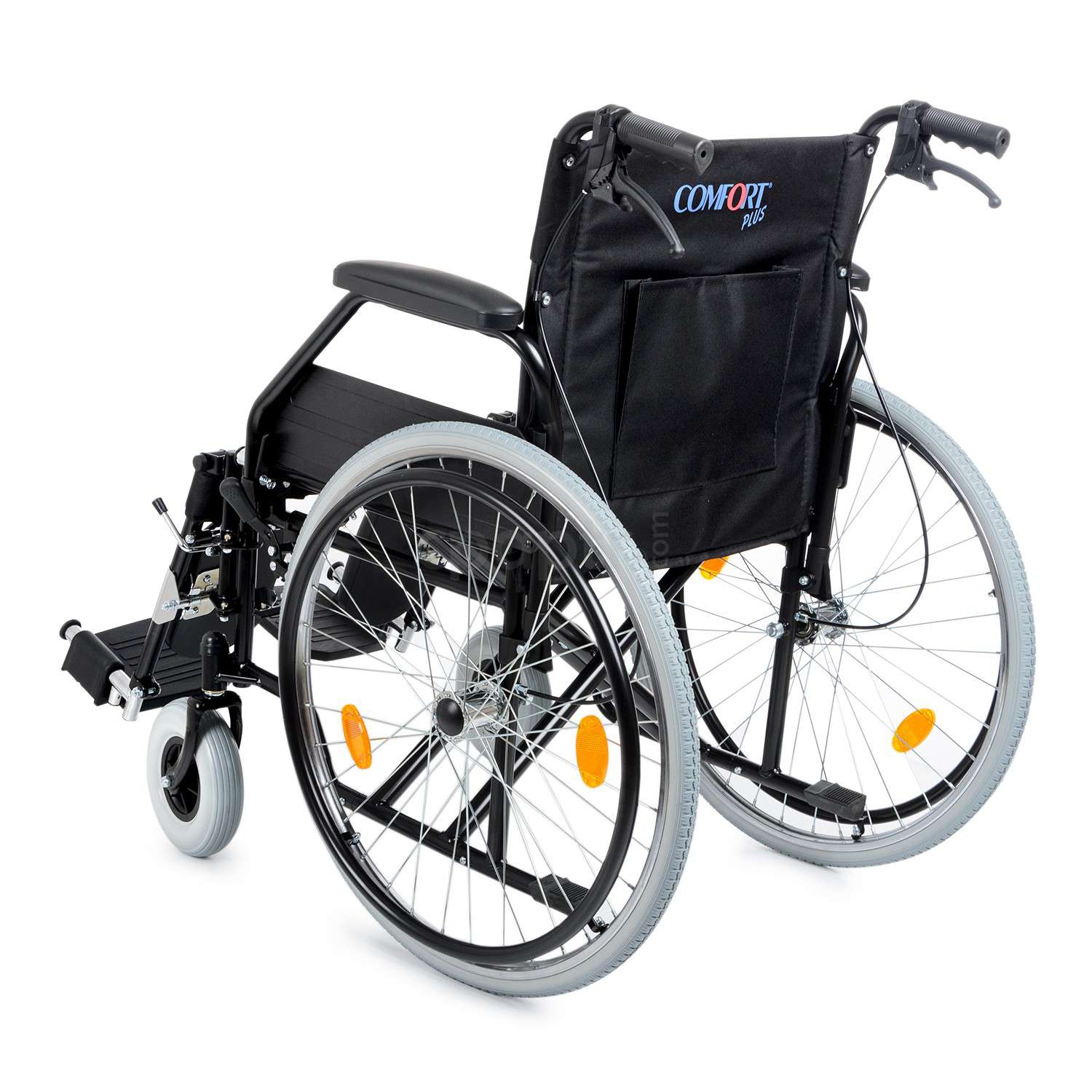 Standart Manuel Tekerlekli Sandalye  50cm (Özellikli,Baldır Destekli)