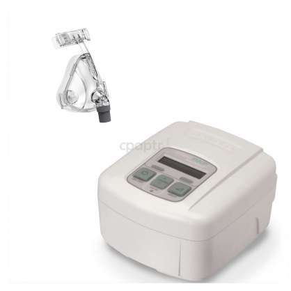 DeVilbiss SleepCube  Auto CPAP Cihazı + Nemlendirici Ünitesi + BMC F2 Ağız Burun (Ora Nazal) Maske